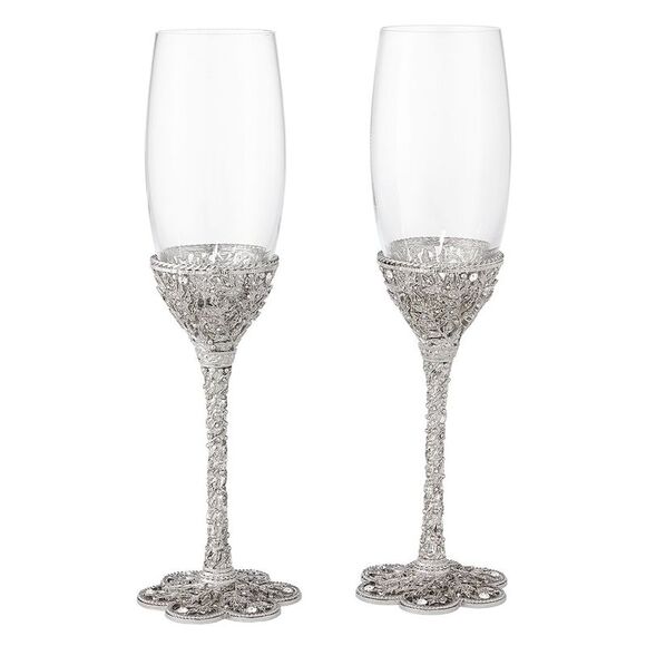 Olivia Riegel Set Of 2 Florence Flutes - Picture 1 of 1